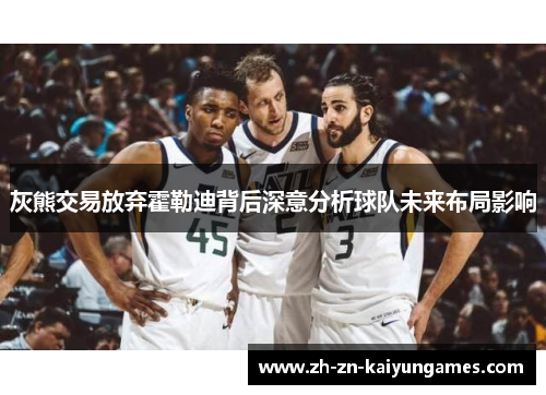 灰熊交易放弃霍勒迪背后深意分析球队未来布局影响 灰熊交易放弃霍勒迪背后深意分析球队未来布局影响